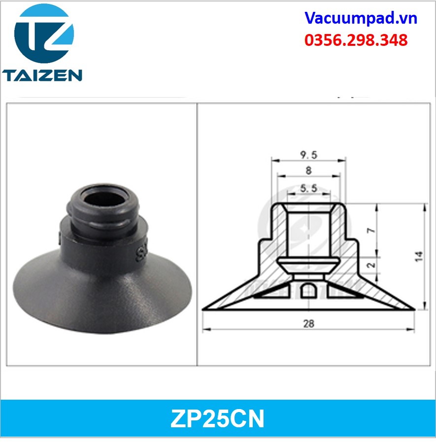 Giác hút chân không ZP25CN