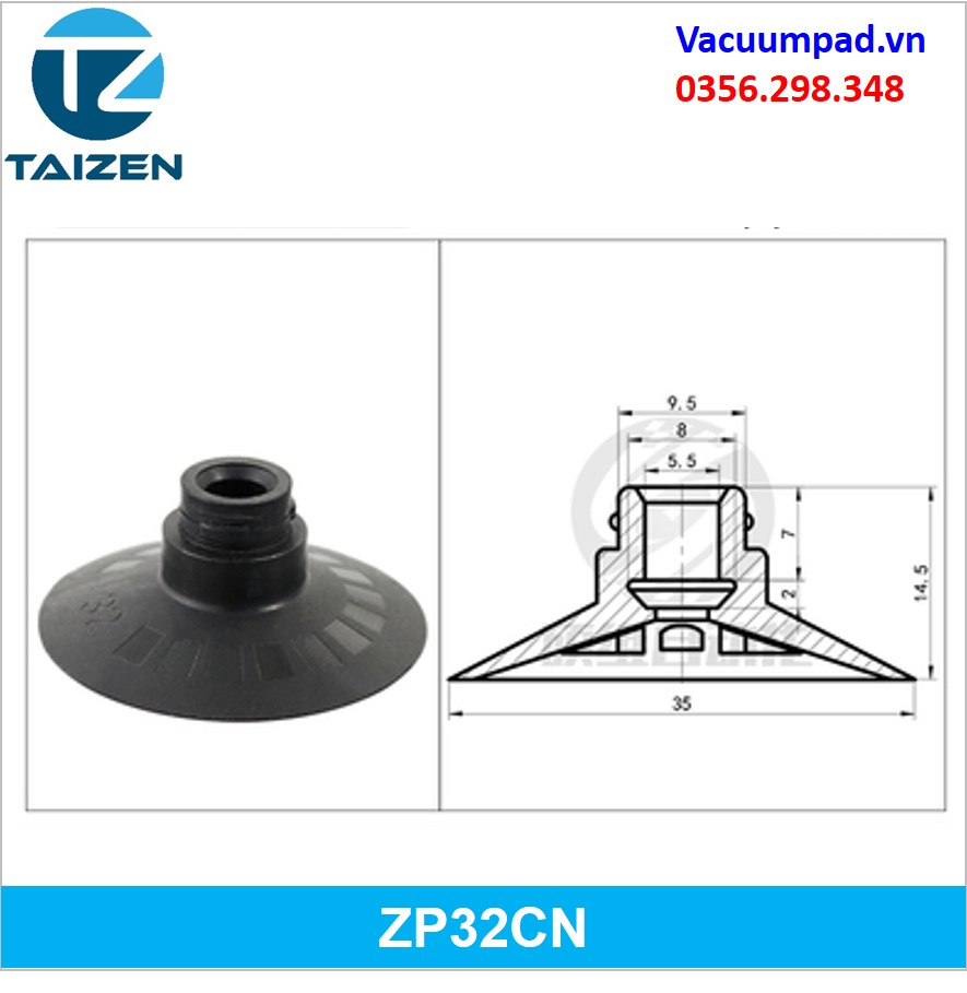Giác hút chân không ZP32CN