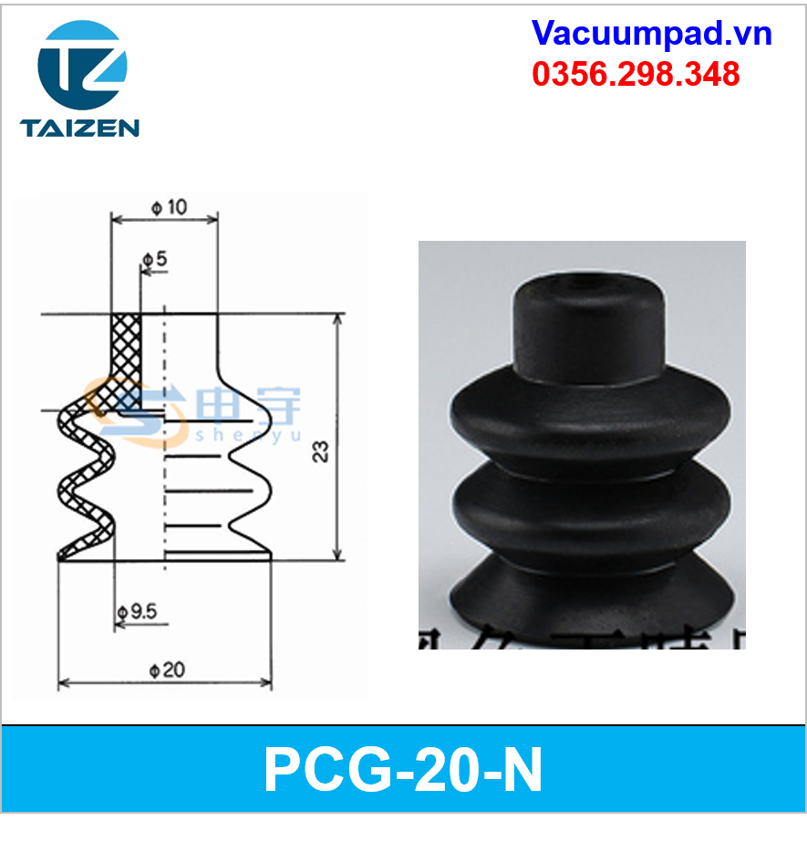 Giác hút chân không PCG-20-N
