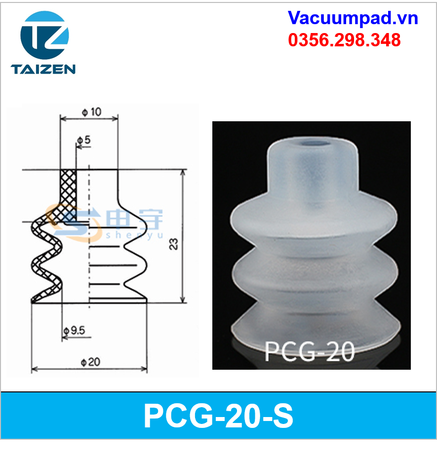 Giác hút chân không PCG-20-S