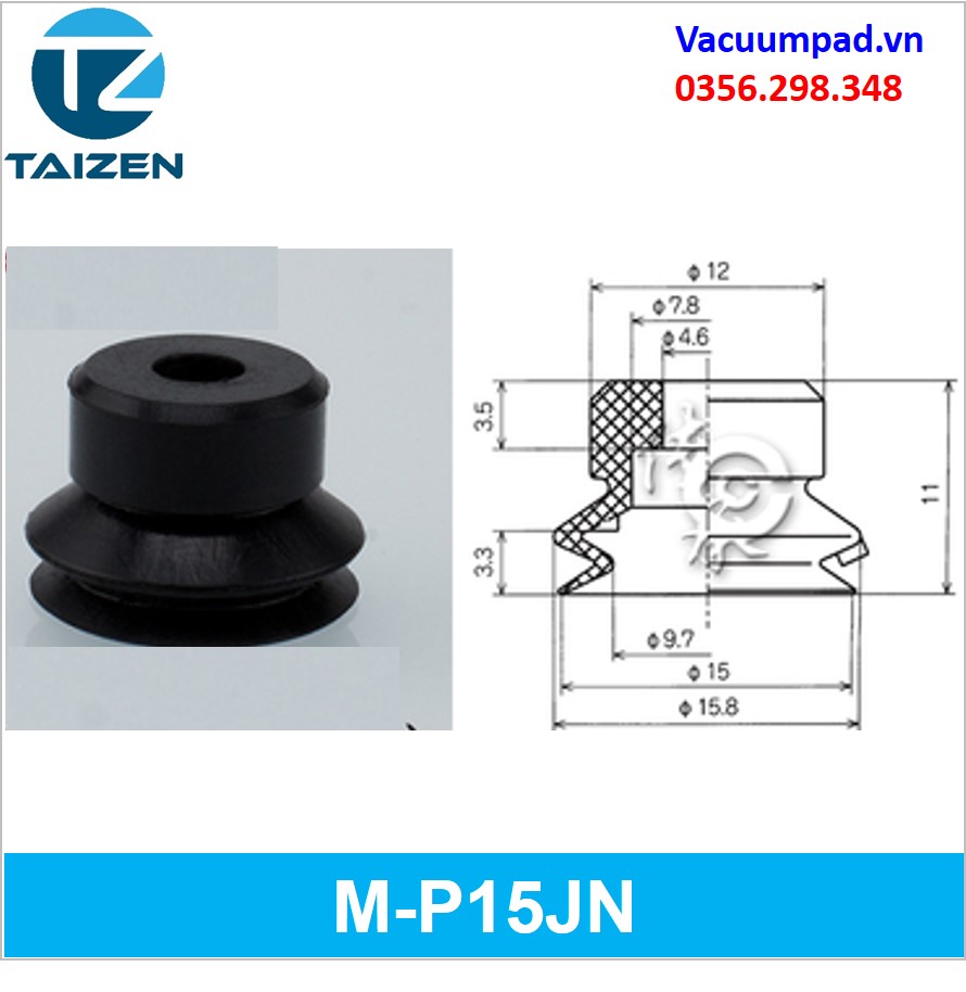 M-P15JN giác hút đầu hút núm hút chân không khí nén