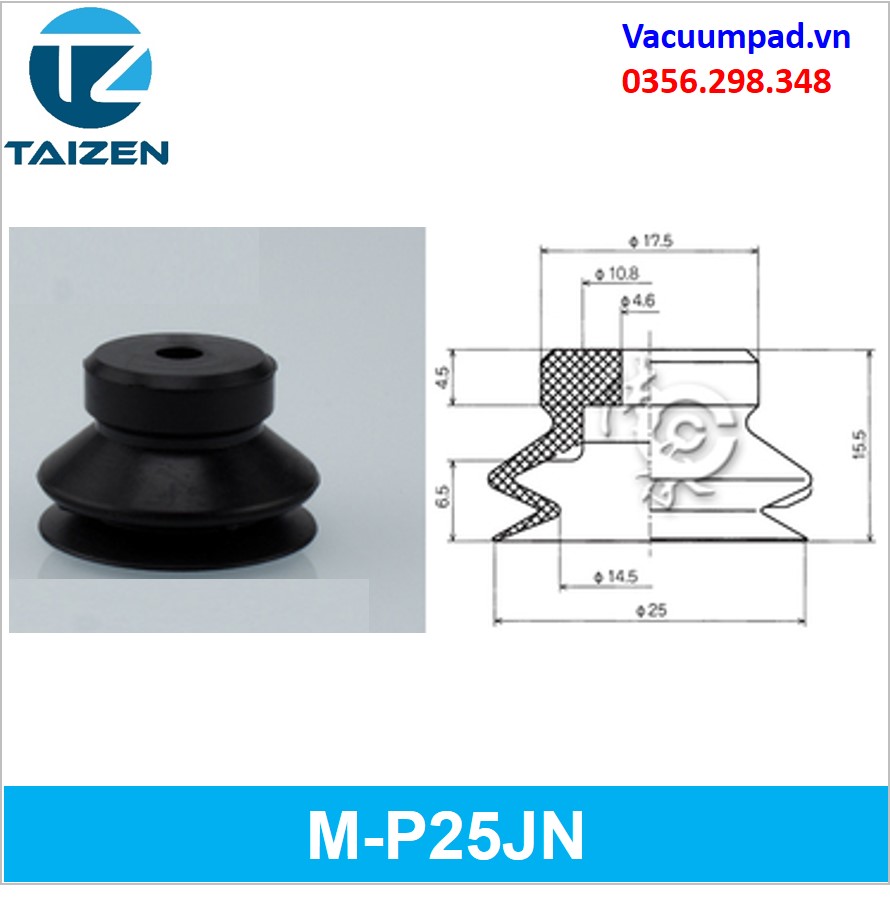 M-P25JN giác hút đầu hút núm hút chân không khí nén