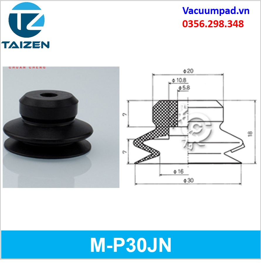 M-P30JN giác hút đầu hút núm hút chân không khí nén